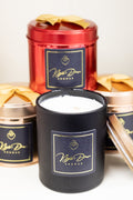 Red & Gold Tinned Candle